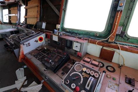 See Inside The Rusting Cargo Ship Deemed Too Dangerous To Tow Away