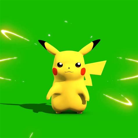 Pokemon Go Pikachu 3d Model Animated Pixelboom