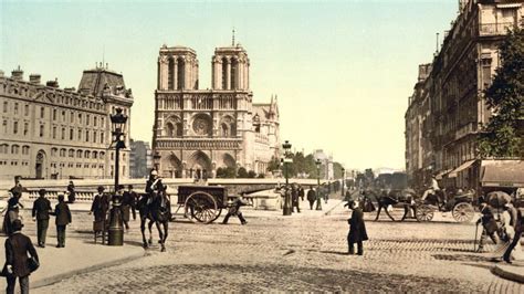 Um Dia Na Paris De Júlio Verne Paris Antiga Paris Catedral De Notre
