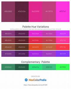 111 Magenta Color Schemes Hexcolorpedia