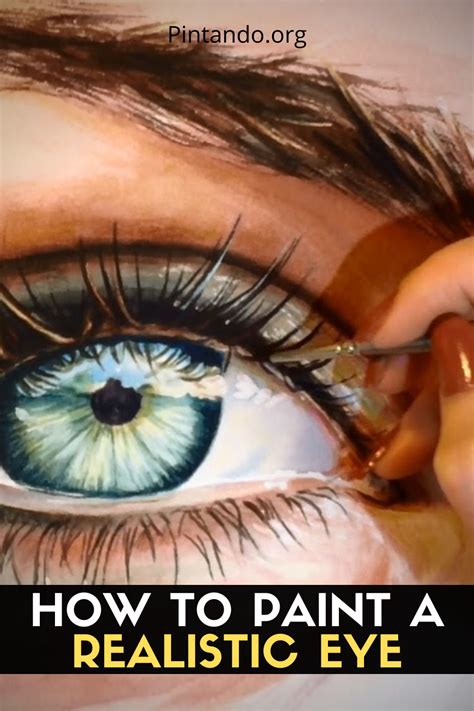 How To Paint A Realistic Eye