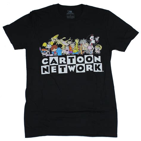 Mens Cartoon Network Official Checkered Logo Long Sleeve Tee Ubicaciondepersonascdmxgobmx