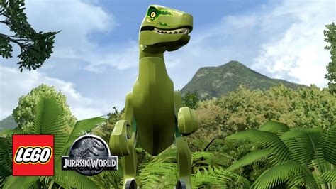 Lego Jurassic World The Video Game Velociraptor Charlie Youtube