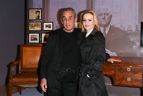 Photo Thierry Ardisson Et Sa Femme Audrey Crespo Mara Vernissage De L Exposition Jean Gabin