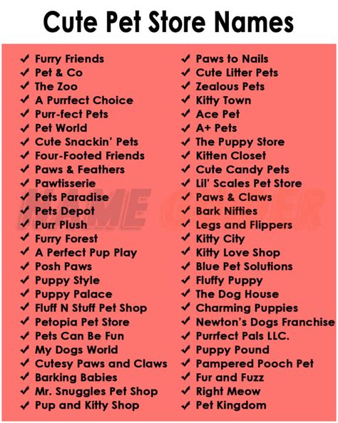 Nomes De Pet Shop Engraçados