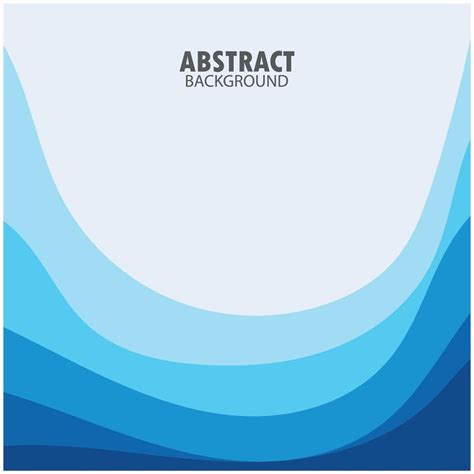 Abstract Wave Background Design With Blue Combination Vector 8053865