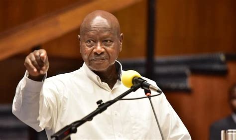 Yoweri museveni is the current president of uganda; President Museveni to address the country tomorrow at ...
