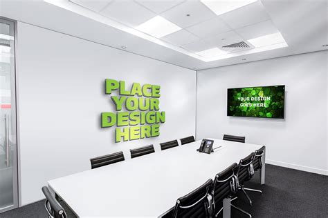 8038 Conference Room Mockup Free Easy To Edit