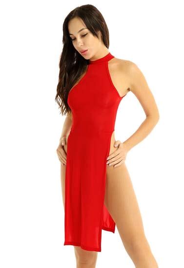 Very Sexy Red Provocative Dress Nightwear Erotic And Seductive Wear