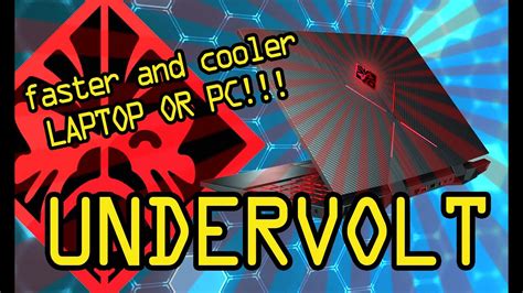 how to undervolt and improve your laptop s performance omen 15 dc0xxx solve thermal problems