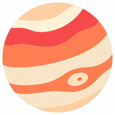Astronomy Cosmos Education Jupiter Planet Space Universe Icon