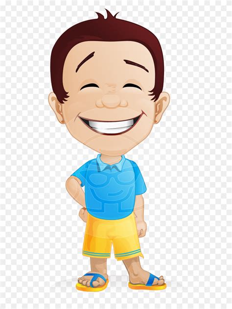 Vector Happy Man Cartoon Character Happy Person Png Stunning Free
