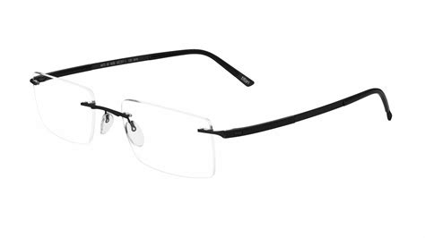Silhouette eyeglasses for men & women. Silhouette Rimless 5416 Titan Contour Eyeglasses | Free ...