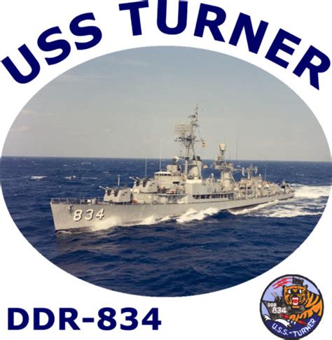 Ddr 834 Uss Turner Coffee Mug
