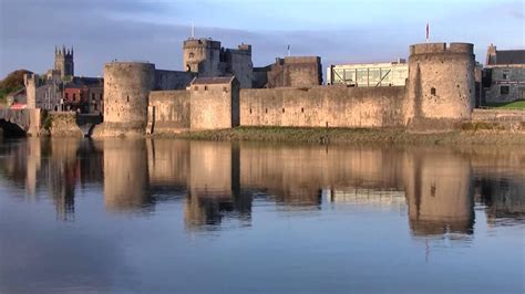 King Johns Castle Reflection Limerick Ireland Youtube