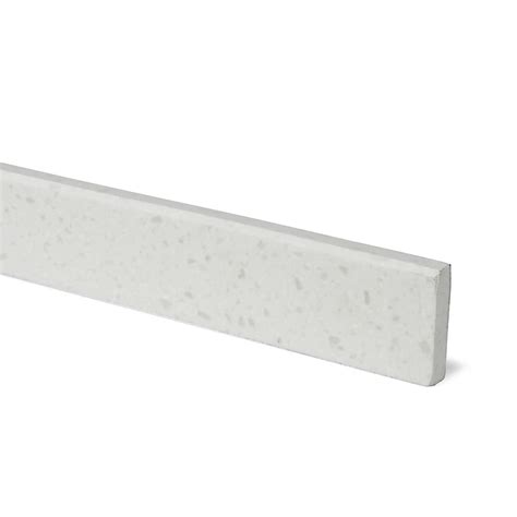 Earthstone Gemini White Granite Effect Acrylic Upstand L1800mm Diy