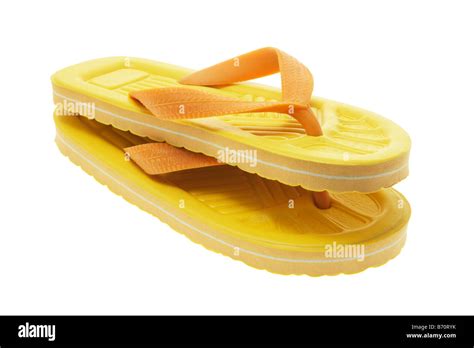Pair Of Slippers Stock Photo Alamy