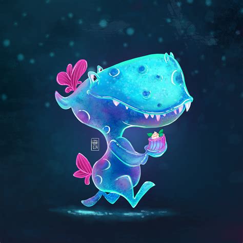 Character design of cute monsters on Behance