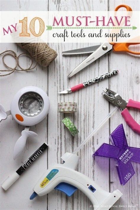 My 10 Must Have Craft Tools And Supplies Best Tools To Get Started