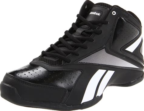 Shop a wide selection of basketball shoes at amazon.com. Reebok Mens Court General Mid Basketball Shoe in Black for Men (black/white) | Lyst
