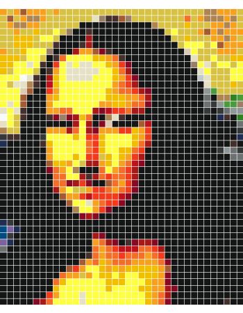 Image associée | Pixel art, Cross stitch art, Pixel crochet