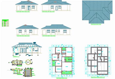 View House Plan In Autocad Pictures Garden