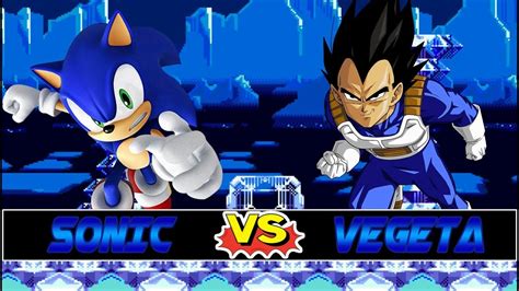 Maybe you would like to learn more about one of these? M.U.G.E.N. Battles | Sonic vs Vegeta | Sonic the Hedgehog vs Dragon Ball Z - YouTube