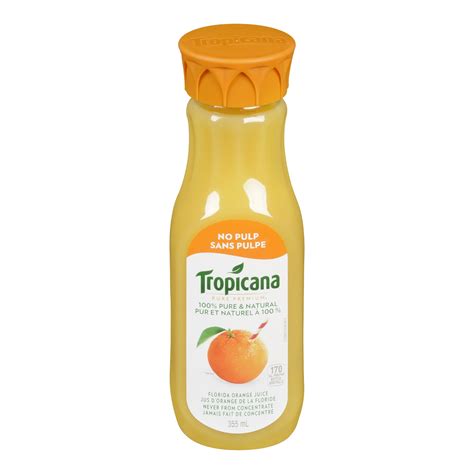 Tropicana Orange Juice No Pulp Stongs Market