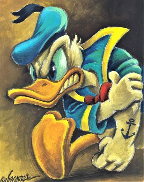 Sailor Donald Seeking Justice Original Painting Joan Catawiki