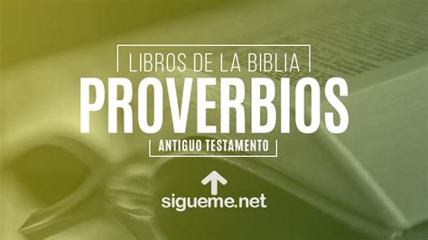 Proverbios Libro De La Biblia Comentario Biblico