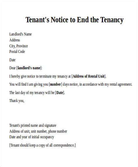 When writing termination letters of any kind, such as tenancy termination letters, there may be some things to keep in mind that could help you with the writing process. FREE 35+ Agreement Letter Formats in PDF | MS Word ...