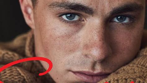 Colton Haynes Sex Life Revealed Claims He Hasnt Had Any In A ‘long