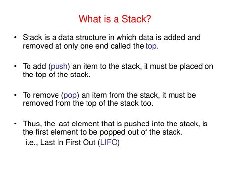 Ppt Introduction To Stacks Powerpoint Presentation Free Download