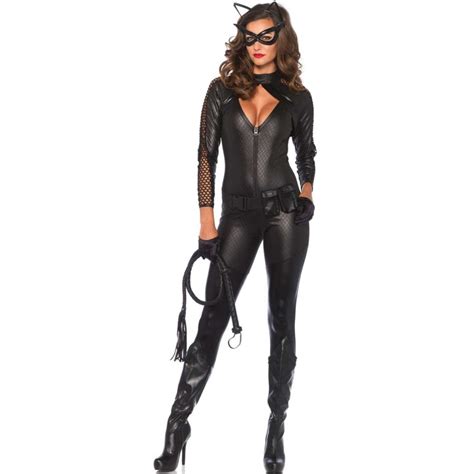wicked kitty womens catwoman costume halloween costumes