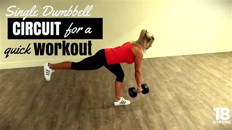 Weight Training For Golf Single Dumbbell Circuit Youtube