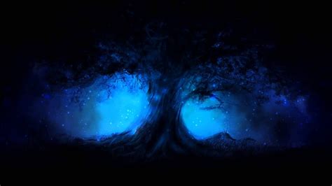Dreamscene Dark Tree Hd Wall Paper Animation Youtube