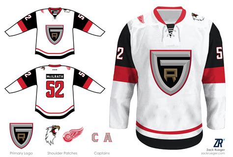 Zack Rueger Hockey Jersey Designs