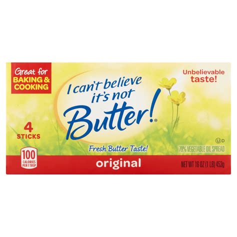 I Cant Believe Its Not Butter Sticks 16 Oz