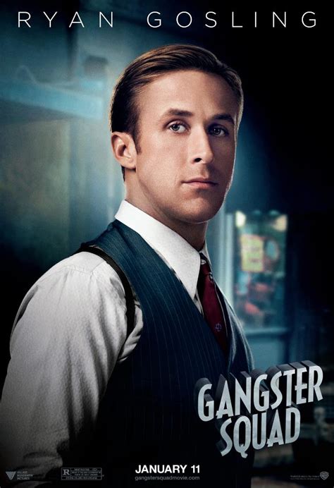 Gangster Squad Character Poster Ryan Gosling HeyUGuys