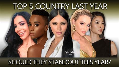 Miss universe 2019 host steve harvey presents the top 5. Miss Universe 2019 - TOP 5 CANDIDATES - WINNER - YouTube