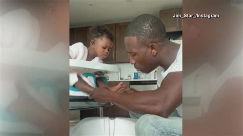 Video Firefighter Dad Gives Daughter Pedicure