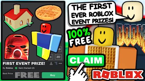 The First Ever Roblox Event Had Very Weird Prizes Youtube