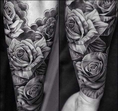 Mens Rose Tattoo Forearm Tattoos Rose Tattoos Tattoos