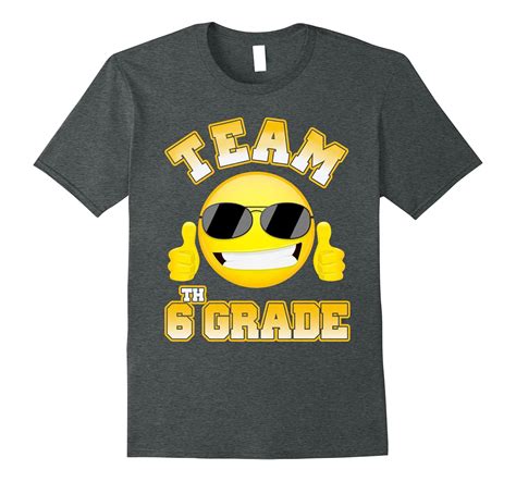 Cool Emoji Team 6th Grade Teacher Shirt For Teachers Kids Rose Rosetshirt