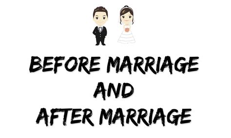 Awesome Quotes Before And After Marriage
