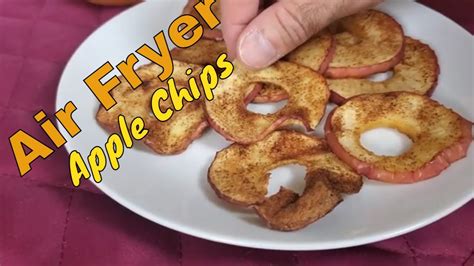 How To Make Air Fryer Apple Chips YouTube
