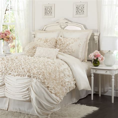 Ruched Bedding And Comforter Sets