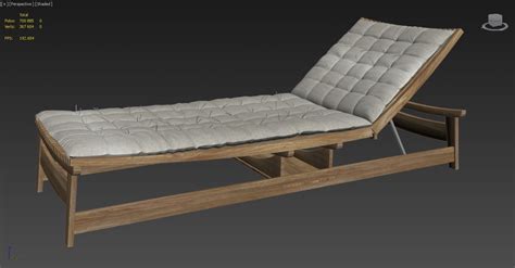 Chaiselongue AYTY 3D Modell 12 Max Unknown Obj Free3D