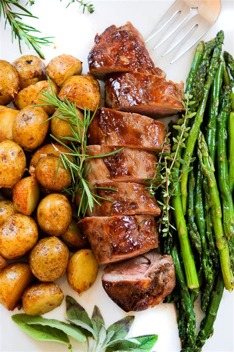 Add potatoes and seasoned salt to bowl with remaining olive oil and herb mixture.stir to coat potatoes. One-Skillet Maple Dijon Roasted Pork Tenderloin | And They ...