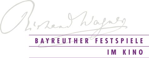 Logo der bayreuther festspiele bayreuther festspielhaus Wagner in the Cinema - Bayreuther Festspiele